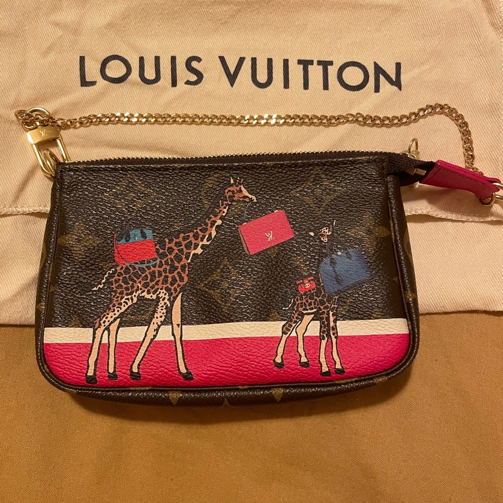 Louis Vuitton mini pochette bag, limited edition